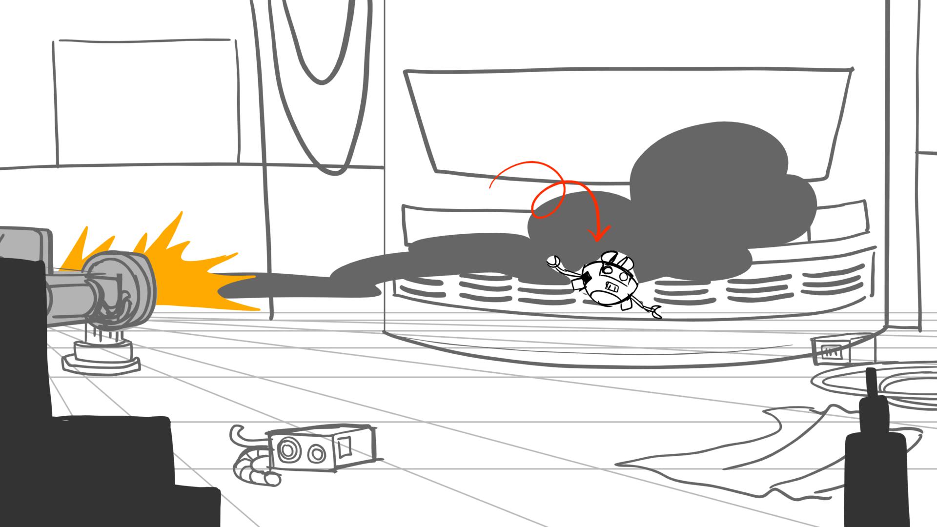 Fun with Nubs — Ep. 108, lámina 303, storyboard by Melissa Ballesteros
